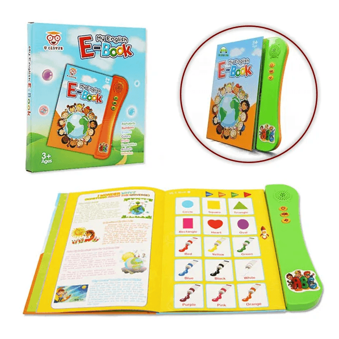 English Reading Electronic Learning E-Book – Early Education Activity Toy for Toddlers thumbnail 2